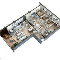 Flat in Spain, Catalunya, Barcelona, 62 sq.m.