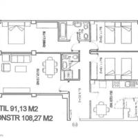 Квартира в Испании, Каталония, Багур, 108 кв.м.
