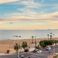 Flat at the first line of the sea / lake in Spain, Comunitat Valenciana, Alicante, 67 sq.m.