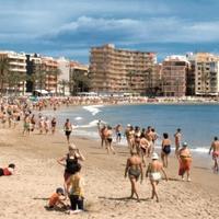 Квартира на первой линии моря/озера в Испании, Валенсия, Аликанте, 105 кв.м.