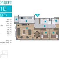 Flat in Turkey, 73 sq.m.