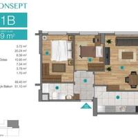 Flat in Turkey, 73 sq.m.