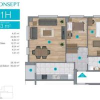 Flat in Turkey, 73 sq.m.