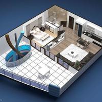 Квартира в Турции, 65 кв.м.