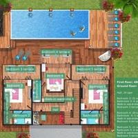 Вилла в Таиланде, 480 кв.м.