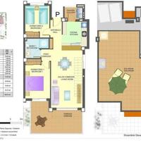 Квартира в Испании, Валенсия, Аликанте, 91 кв.м.