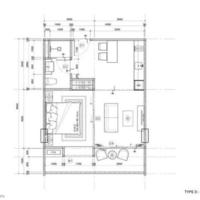 Flat in Thailand, Phatthaya, 32 sq.m.