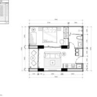 Flat in Thailand, Phatthaya, 31 sq.m.