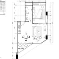 Flat in Thailand, Phatthaya, 31 sq.m.