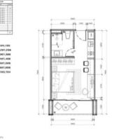 Flat in Thailand, Phatthaya, 31 sq.m.