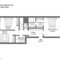 Квартира в Турции, 57 кв.м.