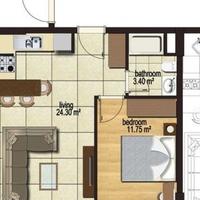 Квартира в Турции, 66 кв.м.