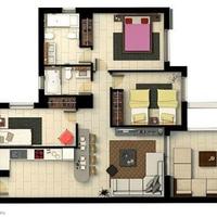 Квартира в Испании, Валенсия, Аликанте, 100 кв.м.