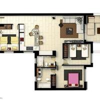 Квартира в Испании, Валенсия, Аликанте, 100 кв.м.